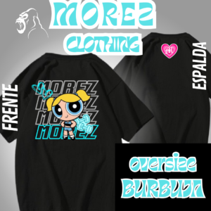 Playera oversize Burbuja