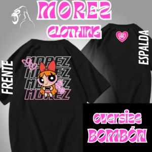 Playera oversize Bombon