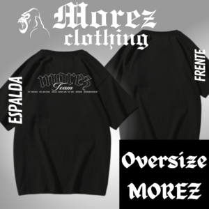 Playera oversize "Morez Team"