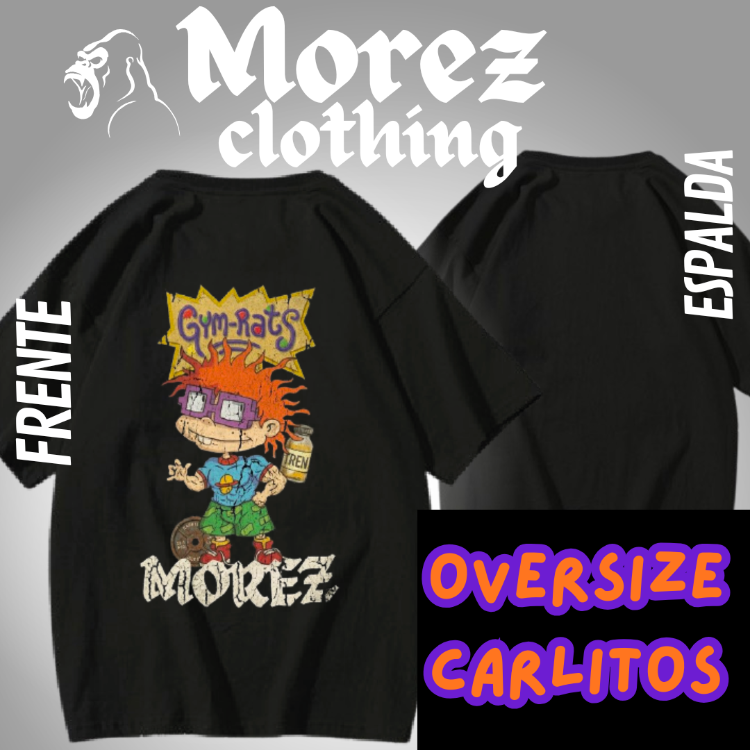 Playera Oversize Rugrats